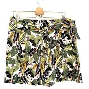 ROBERT LOUIS tropical print shorts Plus Size 1X 2X
